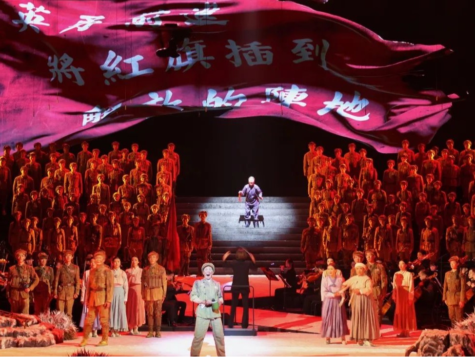 巡演即將啟航！天津音樂學院民族歌劇《同心結(jié)》聯(lián)排火熱進行中！