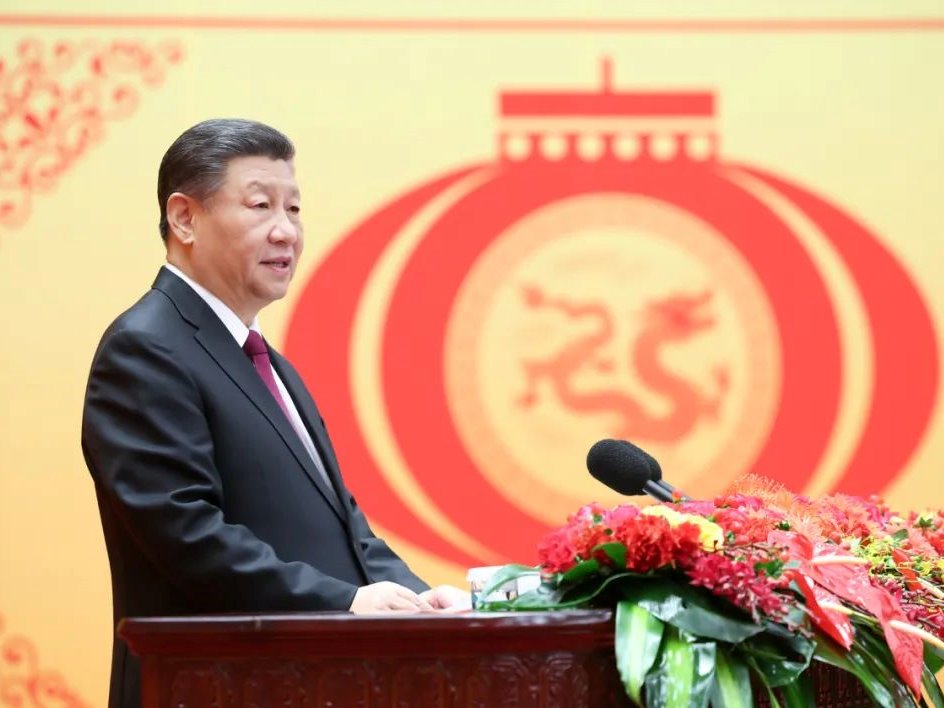 中共中央國務院舉行春節團拜會 習近平發表講話