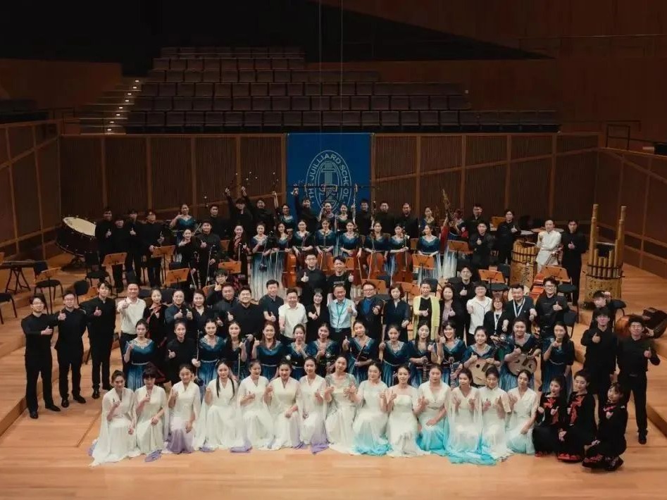 花好月圓 國樂共此時——我校民樂系師生精彩亮相天津茱莉亞音樂廳合作辦學共譜音樂新篇章