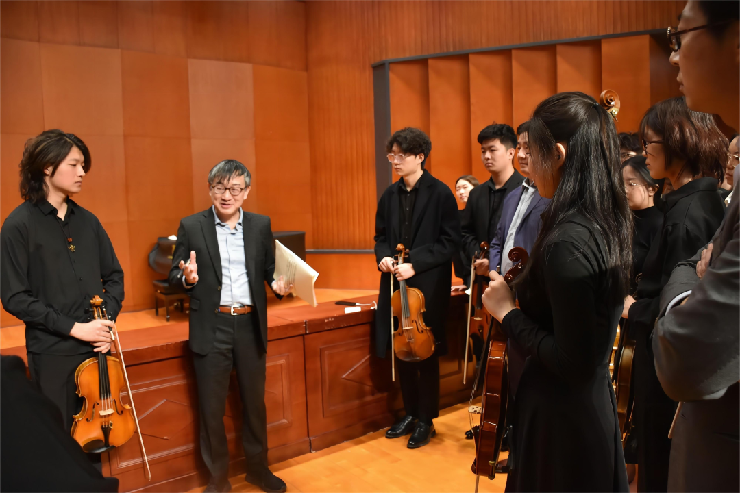 傾聽、互動、分享、合作——我校舉辦天津茱莉亞管弦樂團選拔活動