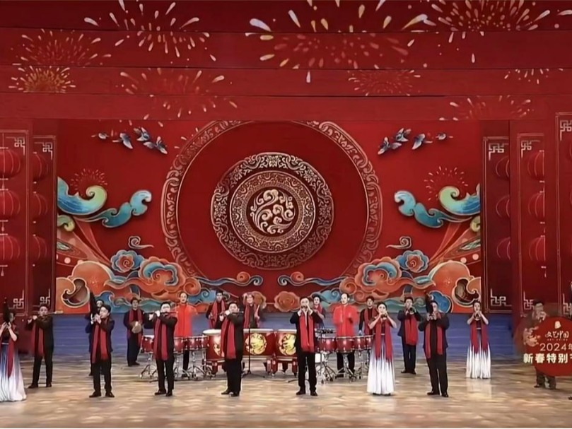 王宏偉院長領銜天音師生亮相“文藝中國”新春特別節目