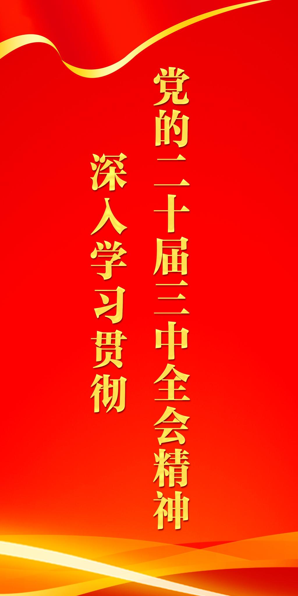 深入學(xué)習(xí)貫徹黨的二十屆三中全會(huì)精神