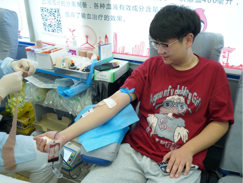 我校2023年度大學生無償獻血工作順利完成
