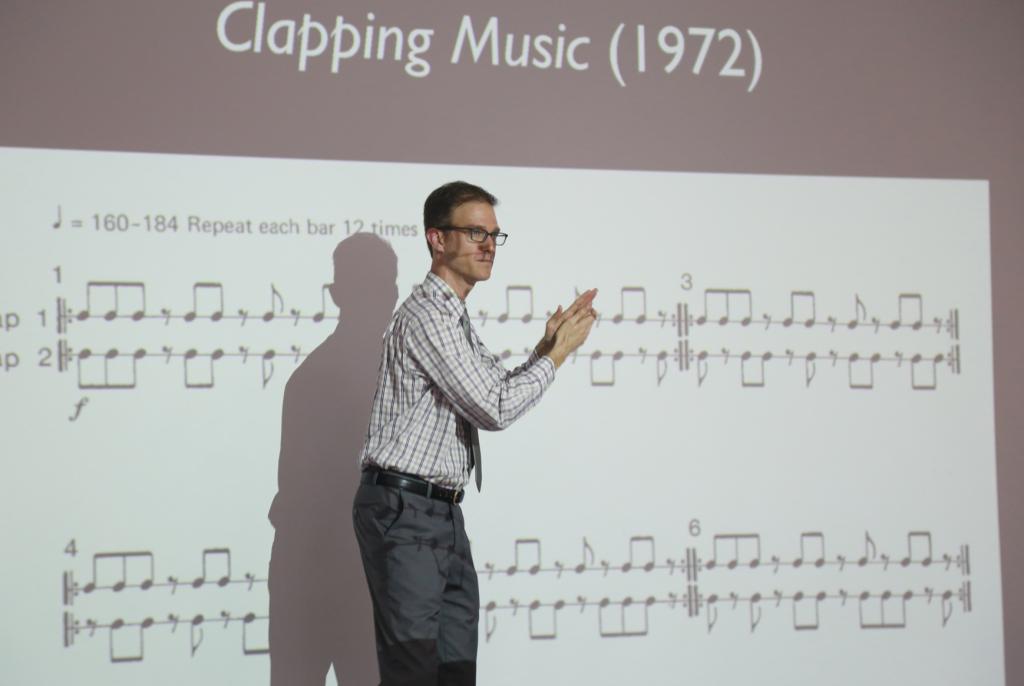 【2017五月音樂節】安德魯?格拉內德舉辦專題講座《美國簡約音樂及其代表作曲家》