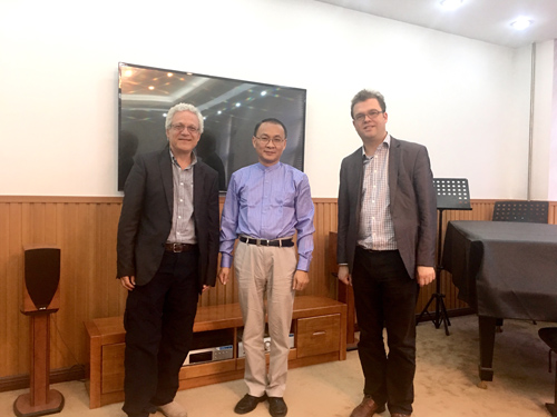 【2017五月音樂節】徐昌俊院長會見英國約克大學客人